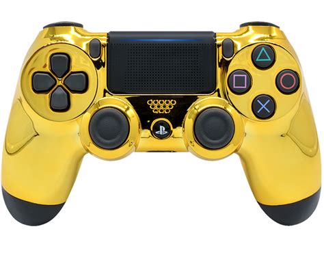 "GOLD" PS4 PRO CUSTOM MODDED CONTROLLER - ModdedZone