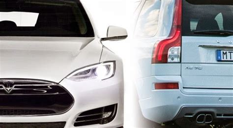 Vergleich: Tesla Model X vs. Volvo XC90 II Plug-in Hybrid - SCANDICSTEEL