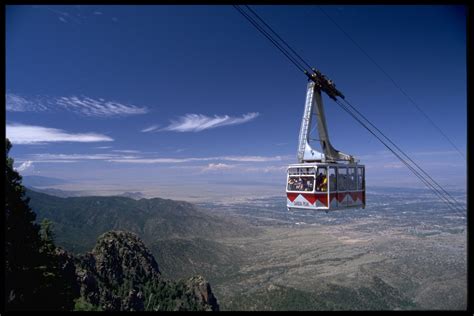 Albuquerque, NEW MEXICO local attractions. Sandia Peak Aerial Tramway | New mexico road trip ...