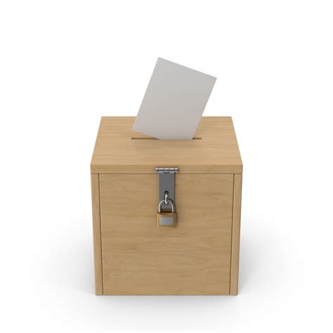 3D Wooden Ballot Box model - TurboSquid 2175937