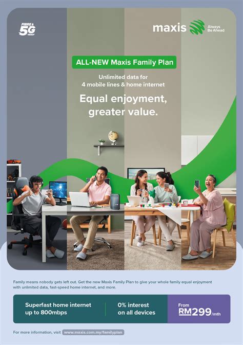 Maxis Family Plan on Behance | Social media design graphics, Graphic ...