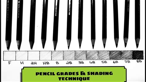 How To Use The Different Pencil Grades For Beginners – Otosection