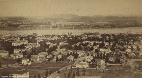 Portland, circa 1886 | Southwest portland, Portland, Oregon washington