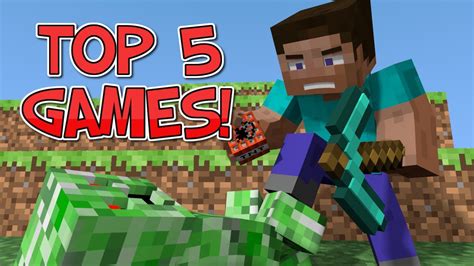 TOP 5 GAMES BASED OFF MINECRAFT! (Top 5 Series) - YouTube