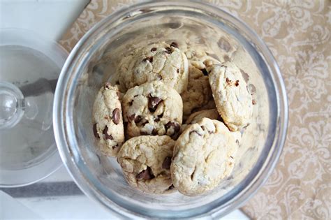 Lick The Spoon: Chewy Choc Chip Biscuits