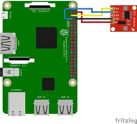 DS3231 I2C Pi RTC Real Time Clock Module 3.3V For Raspberry Pi Linux 2 ...