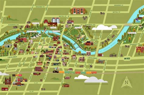 Mishawaka Tourist Map - Ontheworldmap.com