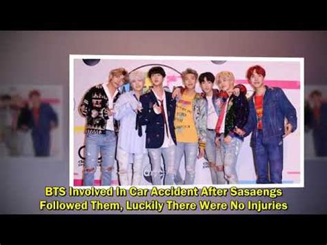 Bts car accident after their concert in Taiwan//Watch this video for ...