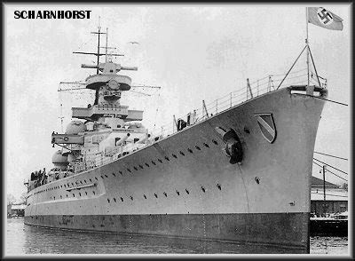 My Daily Kona: The Sinking of the German Battleship Scharnhorst