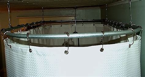 How to Make a Round Shower Curtain Rod and Get Voted onto ThereIFixedIt.com