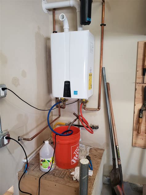 Tankless Water Heater Flush in Wildomar, CA | Sanford and Son Plumbing ...