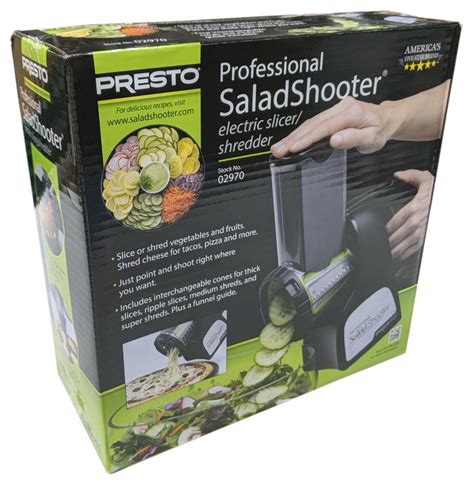 Presto Professional SaladShooter Electric Slicer/Shredder - Deals Earning