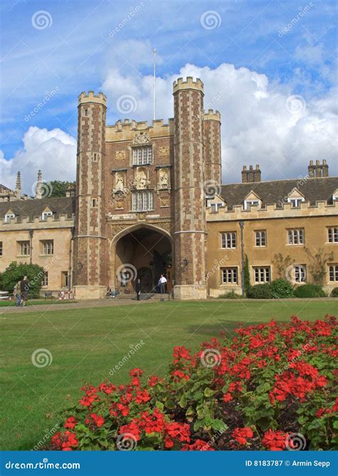 Trinity College, Cambridge University Stock Image - Image of english, europe: 8183787