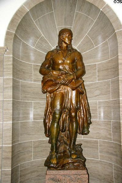 William Clark statue at Missouri State Capitol. Jefferson City, MO.