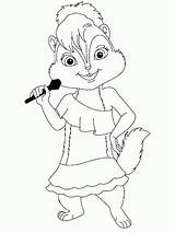 The Chipettes Cheerleading Coloring Pages Printable sketch template