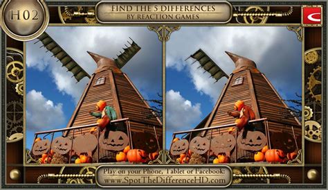 Halloween #h02: Spot The Difference Photo. | Spot the difference games, Halloween puzzles ...