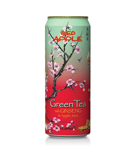 Arizona Green Tea with Ginseng&Apple Juice 680ml