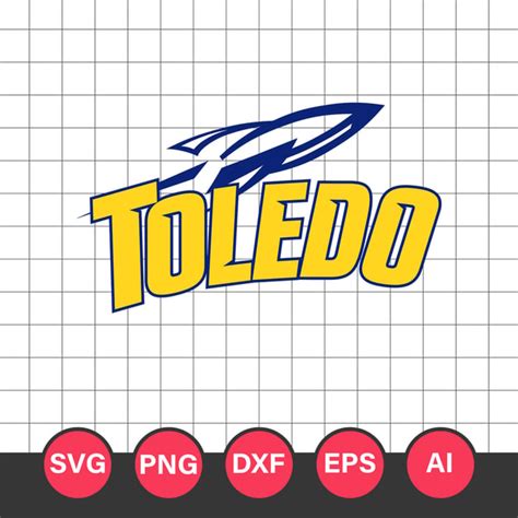 Toledo Rockets Logo Svg, Toledo Rockets, Toledo Rockets Clip | Inspire Uplift