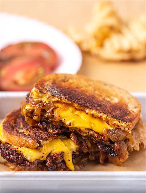 Patty Melt Recipe - Diner Food - On The Go Bites