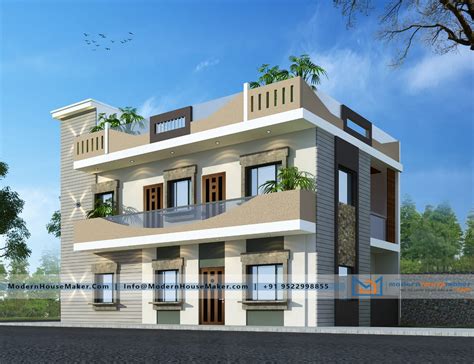 3D Elevation Design | Architect for Modern House Elevation Design Indore