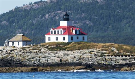 Maine Lighthouses near Bar Harbor and Mira Monte Inn