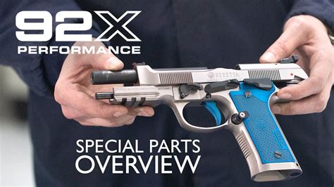 Beretta 92X Performance // Panoramica Parti Speciali e Accessori - YouTube