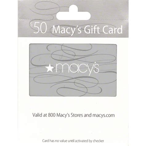 Macys Gift Card, $50 | Gift Cards | Matherne's Market