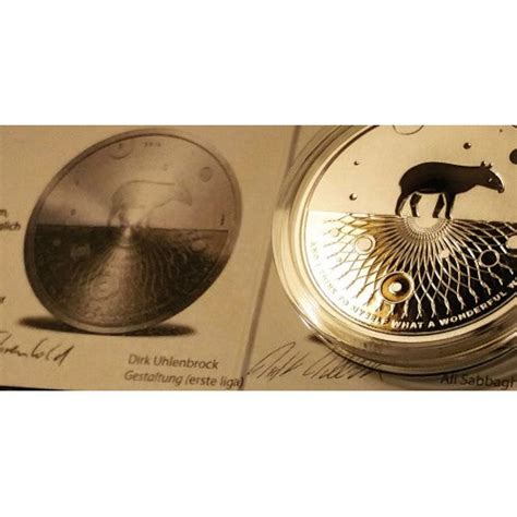 Tapir 2016 - Evolution, The Wonderful World by Le Grand Mint, 1oz 0.99 - PM INC