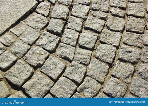 Paving Stones on the Sidewalk Stock Photo - Image of wallpapers, cobblestone: 176028238