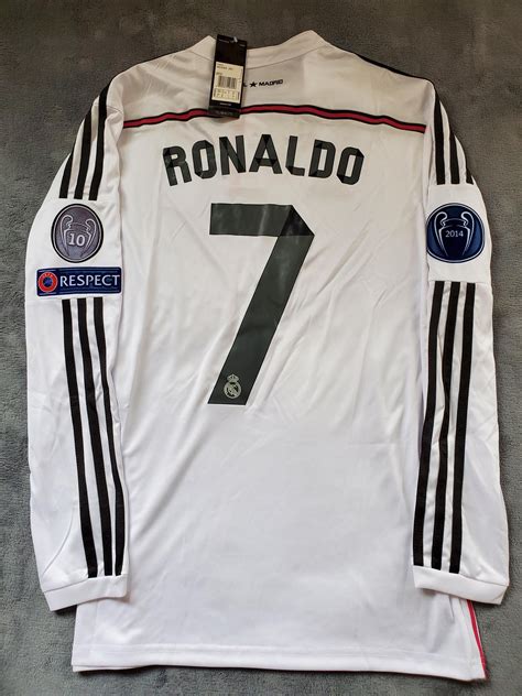 Men's 7 Cristiano Ronaldo Jersey 2014 2015 Real Madrid | Etsy