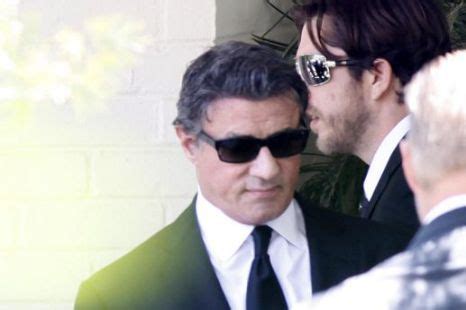 Sylvester Stallone watches son Sage laid to rest in Los Angeles funeral ...