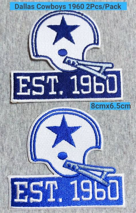 Dallas Cowboys 1960 Get Both Logos for iron onsewing on | Etsy