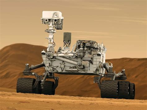 HD wallpaper: white buggy on sand landscape, mars rover, curiosity, space travel | Wallpaper Flare