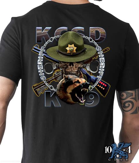 Kootenai County Sheriff K9 Custom Police Shirt