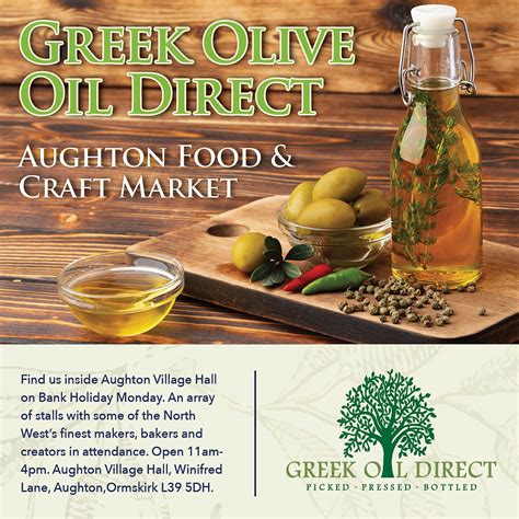 Greek Olive Oil Direct - Aughton Village Hall Food & Craft Market