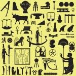 Ancient Egyptian symbols vector — Stock Vector © ufastudio #15414131
