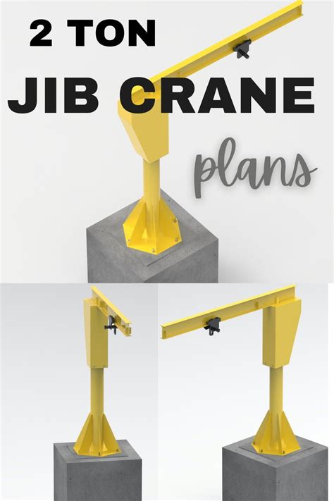 2 Ton Jib Crane Plans | Projekte