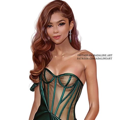 Zendaya Fanart Illustration