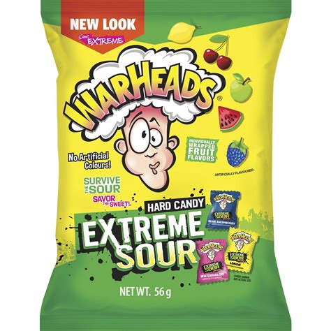 Warheads Extreme Sour Hard Candy 56g | Woolworths