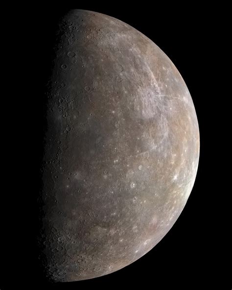 Mercury in color from Mariner 10: Flyby 1… | The Planetary Society