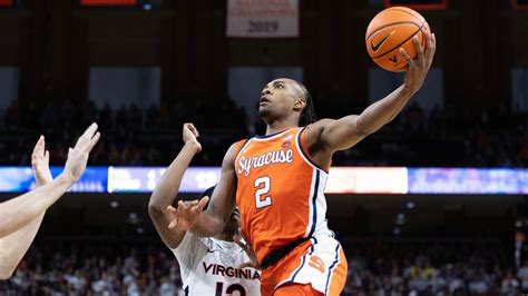 SU men's basketball unable hang with UVA shooters, fall 84-62 in ACC opener