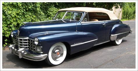 1942-47 Cadillac Series 62 Convertible Tops and Convertible Top Parts