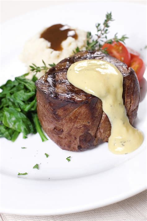 Grilled Filet Mignon with Bearnaise Sauce Recipe