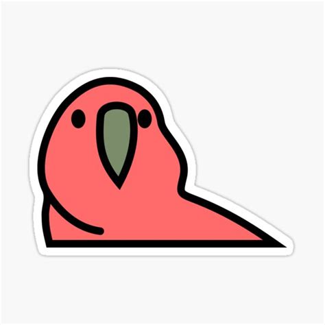 Party Parrot Stickers | Redbubble