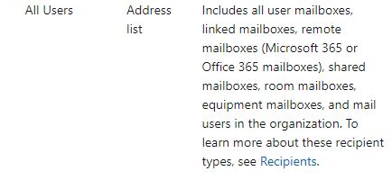 Address Book lookups - Hybrid Exchange - Microsoft Q&A