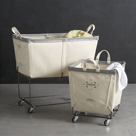 5 Favorites: Wheeled Canvas Laundry Hampers - The Organized Home | Canvas laundry hamper ...