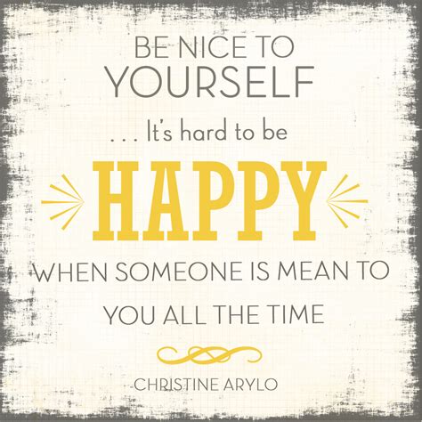 and Spiritually Speaking: Be Nice to Yourself!