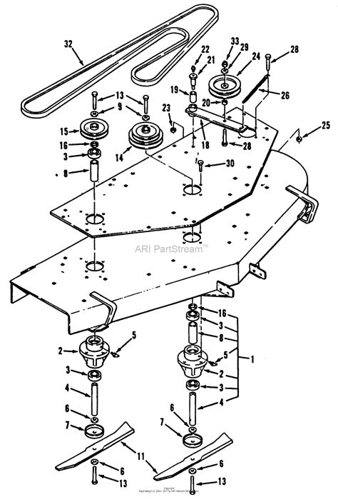 Bush Hog Zero Turn Mower Parts Diagram Hog Mower Zt Hdc Cert