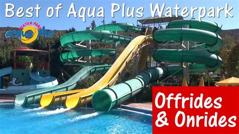 Best of Acqua Plus / Aqua Plus Waterpark (Crete) - Offride & Onride (All slides) - Full HD - YouTube