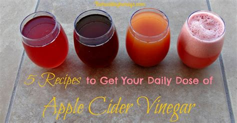 5 Recipes to Get Your Daily Dose of Apple Cider Vinegar - The Healthy ...